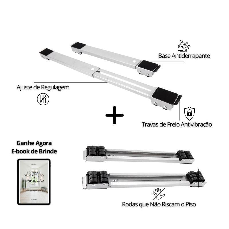 MobiBase - Suporte para Eletrodomésticos Pesados + Brinde