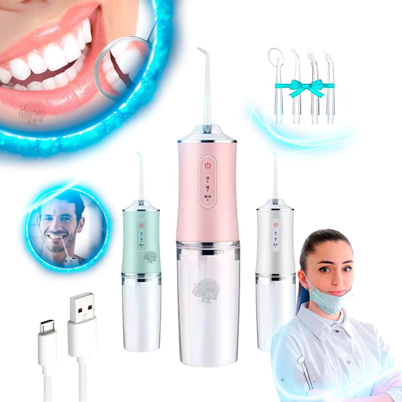 ClearJet Irrigador Bucal – Limpeza Profunda para o seu Sorriso -