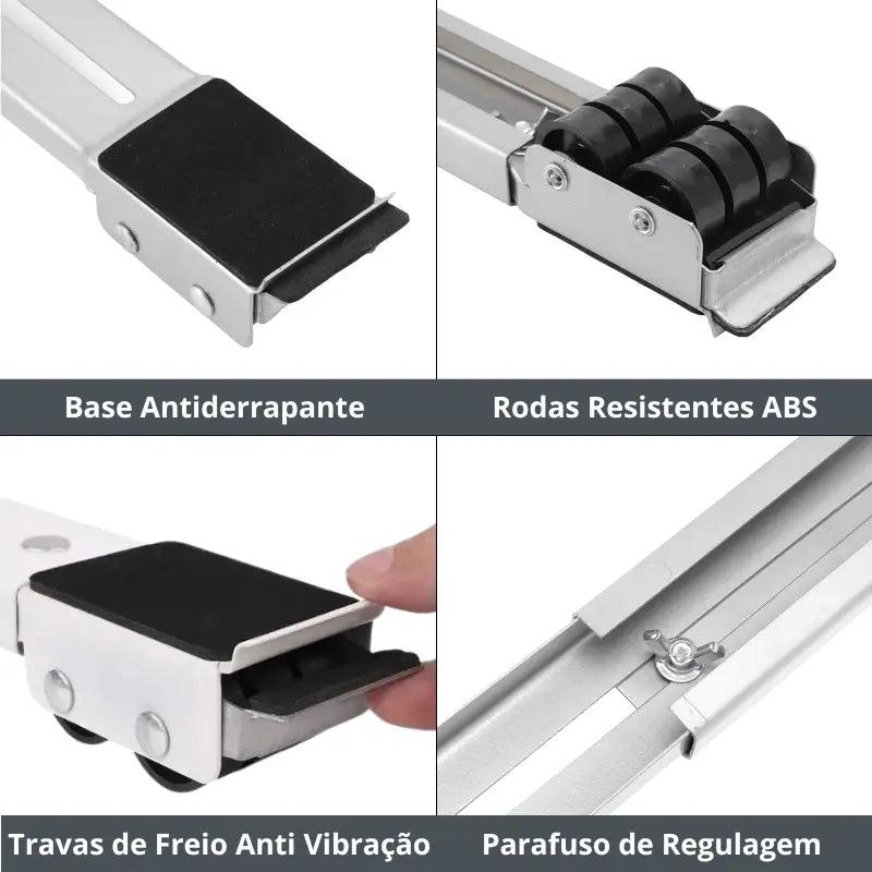 MobiBase - Suporte para Eletrodomésticos Pesados + Brinde