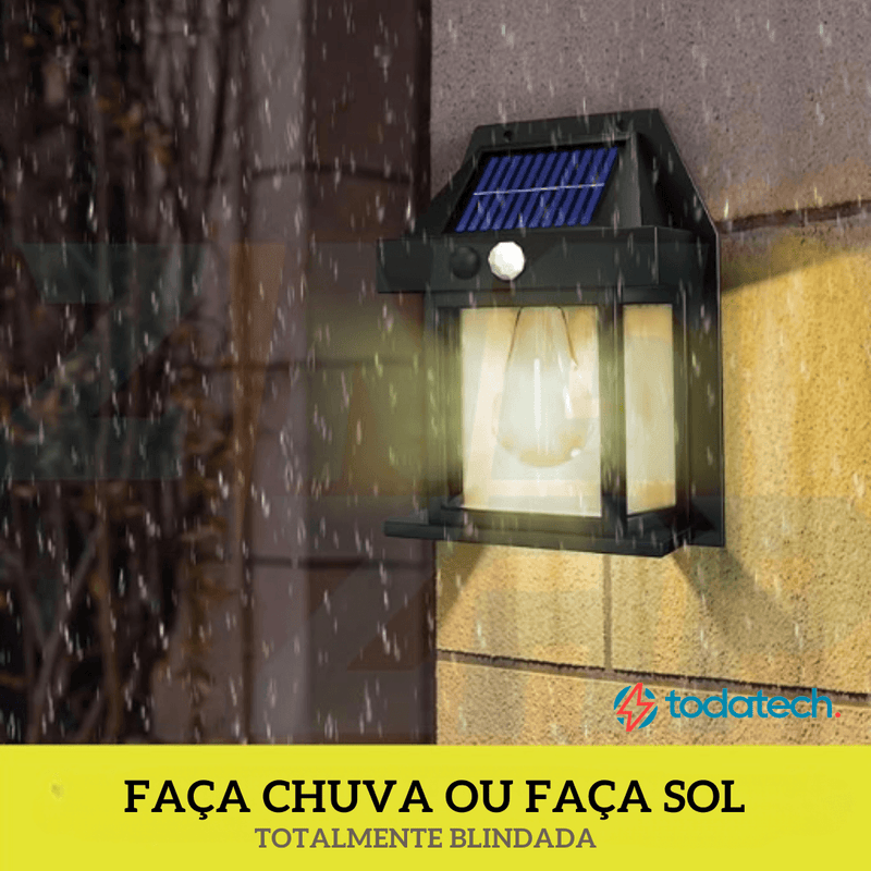 Luminária Solar Decorativa + Frete Grátis